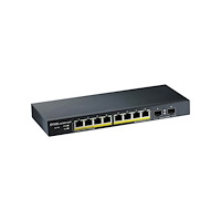 ZyXEL Communications Zyxel GS1900-10HP - switch - 8 portar - smart