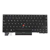 Lenovo Lenovo - ersättningstangentbord för bärbar dator - med Trackpoint - QWERTY - brittisk - svart Inmatningsenhet