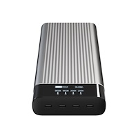 Targus HyperJuice HJ245B power bank - USB-C - 4 x USB-C - 245 watt