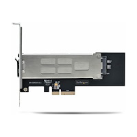 StarTech.com StarTech.com M.2 NVMe SSD to PCIe x4 Mobile Rack/Backplane with Removable Tray for PCI Express Expansion Slot, Tool-less...