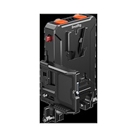 SMALLRIG SmallRig 5881 Intelligent V-Mount Battery Adapter Plate with 15mm Dual Rod Clamp