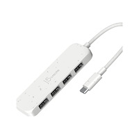 j5 create j5create JCH341EW - hubb - miljövänlig, USB-C - 4 portar
