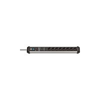 Brennenstuhl Brennenstuhl 1391010800, 3 m, inomhus, Vinklad, IP20, Svart,...