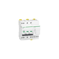 SCHNEIDER ELECTRIC Kombinationsbrytare RCBo iCV40N 3-polig + noll C-karaktärist...