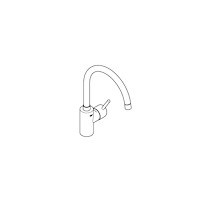 GROHE Grohe Concetto etgr kök C-utlopp – etgr. köksblandare, högt...