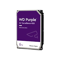 Western Digital WD Purple WD62PURZ - hårddisk - 6 TB - SATA 6Gb/s
