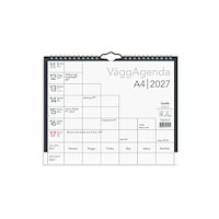 Burde Väggkalender Väggagenda 2027 A4
