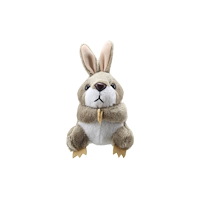 THE PUPPET COMPANY Rabbit (Grey) Soft Toy (häftad, eng)