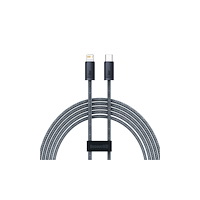 Baseus Baseus Dynamic, 2 m, Lightning, USB C, Hanstik, Hanstik, Grå