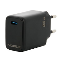 MOBILIS Mobilis strömadapter - snabb - USB-C - 25 watt