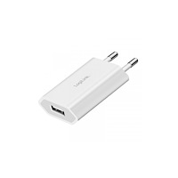 LogiLink LogiLink USB-uttagadapter, 1x USB-A 5 W, vit, europeiskt sti...