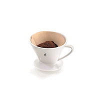 Gefu GEFU SANDRO, Bägare, Kaffefilter, återanvändningsbara, Porsl...