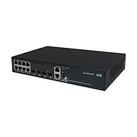 HP HPE Networking Comware 2150 8p 10M/100M/1G PoE+ 2p SFP 1G 2p SFP+ 1G/10G 125W - switch - 8 portar - Administrerad - rack...