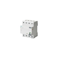 Siemens SIEMENS Felströmsbrytare typ A 40A 3-polig + noll 30mA utlös...