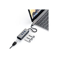 Satechi Satechi ST-TC2N1USB31AM - hubb - 3 portar