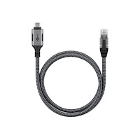 Goobay goobay nätverkskabel - 7.5 m - svart, silver