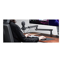 Deltaco DELTACO GAMING monteringssats - låg profil - för mikrofon - premium, universal, streaming - svart
