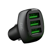 Green Cell Green Cell PowerRide strömadapter för bil - USB - 54 watt