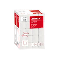 KATRIN Handdukar Katrin V-Fold 2-lagers L22,4xB23xD11,5cm Mix vit