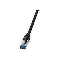 2direct LogiLink 10G - patch-kabel - 3 m - svart