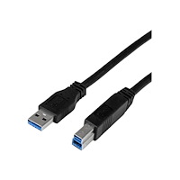 StarTech.com StarTech.com 1m 3 ft Certified SuperSpeed USB 3.0 A to B Cable Cord - USB 3 Cable - 1x USB 3.0 A (M), 1x USB 3.0 B (M) -...