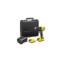 Stanley Stanley Fatmax SFMCD710D2K slagborr/skruvdragare - sladdlös - 2 hastigheter - 2 batterier, laddare medföljer