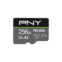 PNY Technologies PNY PRO Elite - flash-minneskort - 256 GB - mikroSDXC UHS-I