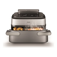 Philips Philips 5000 Series NA565 - dubbel luftfritös - silver/svart