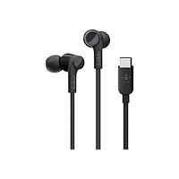 Belkin Components Belkin ROCKSTAR - hörlurar med mikrofon - USB-C