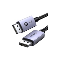 Ugreen Ugreen DisplayPort till DisplayPort-kabel 2 m silver (15384)