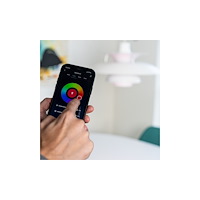 Lite Bulb Moments Lite Bulb Moments White and Color Ambience - LED-glödlampa - form: A60 - E27 - 8.5 W - RGB-lampa - 2700-6500 K - mjölkvi...