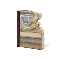 If plc Eclectionery Notable Books - Cup on Books Anteckningsbok (bok, eng)