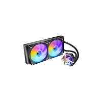 Azza Azza HEX 240, All-in-one vätskekylare, 12 cm, 120 m³/h, Svar...