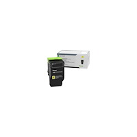 LEXMARK Lexmark - Extra lång livslängd - gul - original - tonerkassett - LCCP