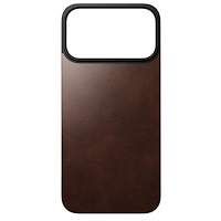 Nomad Nomad Magn. Leather Back MagSafe iPhone 17 Pro Max Rustic Br...