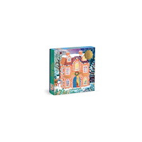 Galison Home Sweet Holidays 500 Piece Foil Puzzle