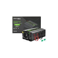 Qoltec Qoltec Monolith - DC-AC-omriktare - ren sinusvåg - 300 watt