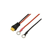 TRU Components Ringkabelsko för XT60-anslutningskabel 0,25 m TC-13619316 sv...