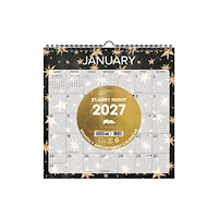 Willow Creek Press Starry Night 2027 12" x 12" Spiral Wall Calendar (bok, spiral, eng)