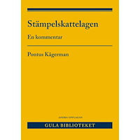 Pontus Kågerman Stämpelskattelagen : en kommentar (häftad)