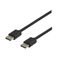 Deltaco DELTACO DP8K-1010 - DisplayPort-kabel - DisplayPort till DisplayPort - 1 m