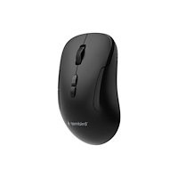 Gembird Gembird MUSW2-7B-01 - mus - dual-läge - 2.4 GHz, Bluetooth - svart