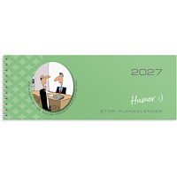 Burde Stor Plankalender Humor 2027