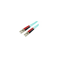 StarTech.com StarTech.com 2m Fiber Optic Cable - 10 Gb Aqua - Multimode Duplex 50/125 - LSZH - LC/LC - OM3 - LC to LC Fiber Patch Cab...