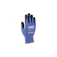 Uvex uvex athletic lite - handskar - storlek: 6 - nitrile butadiene rubber (NBR), micro-foam - par (paket om 10)