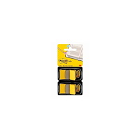 3M Post-it Index - indexflaggor med dispenserare - medium - 25.4 x 43.2 mm - 100 ark (2 x 50)