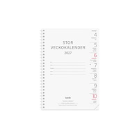 Burde Stor Veckokalender 2027 refill