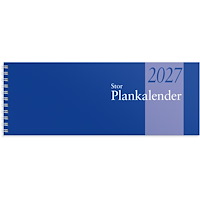 Burde Stor Plankalender 2027 spiralbunden