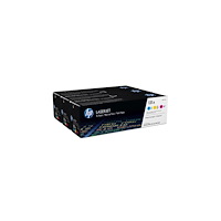 HP Lasertoner HP 131A U0SL1AM, 1.800 sidor, cyan/magenta/gul, 3...