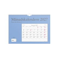 Burde Väggkalender Månadskalendern 2027